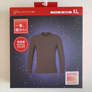 ユニクロ(UNIQLO)のユニクロ ヒートテックウルトラウォームクルーネックT（超極暖・長袖）(Tシャツ/カットソー(七分/長袖))