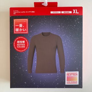 ユニクロ(UNIQLO)のユニクロ ヒートテックウルトラウォームクルーネックT（超極暖・長袖）(Tシャツ/カットソー(七分/長袖))