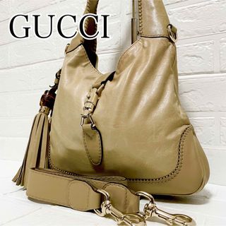 グッチ(Gucci)の【極美品】GUCCI  ショルダーバッグ  2way　ニュージャッキー　シボ革(ショルダーバッグ)