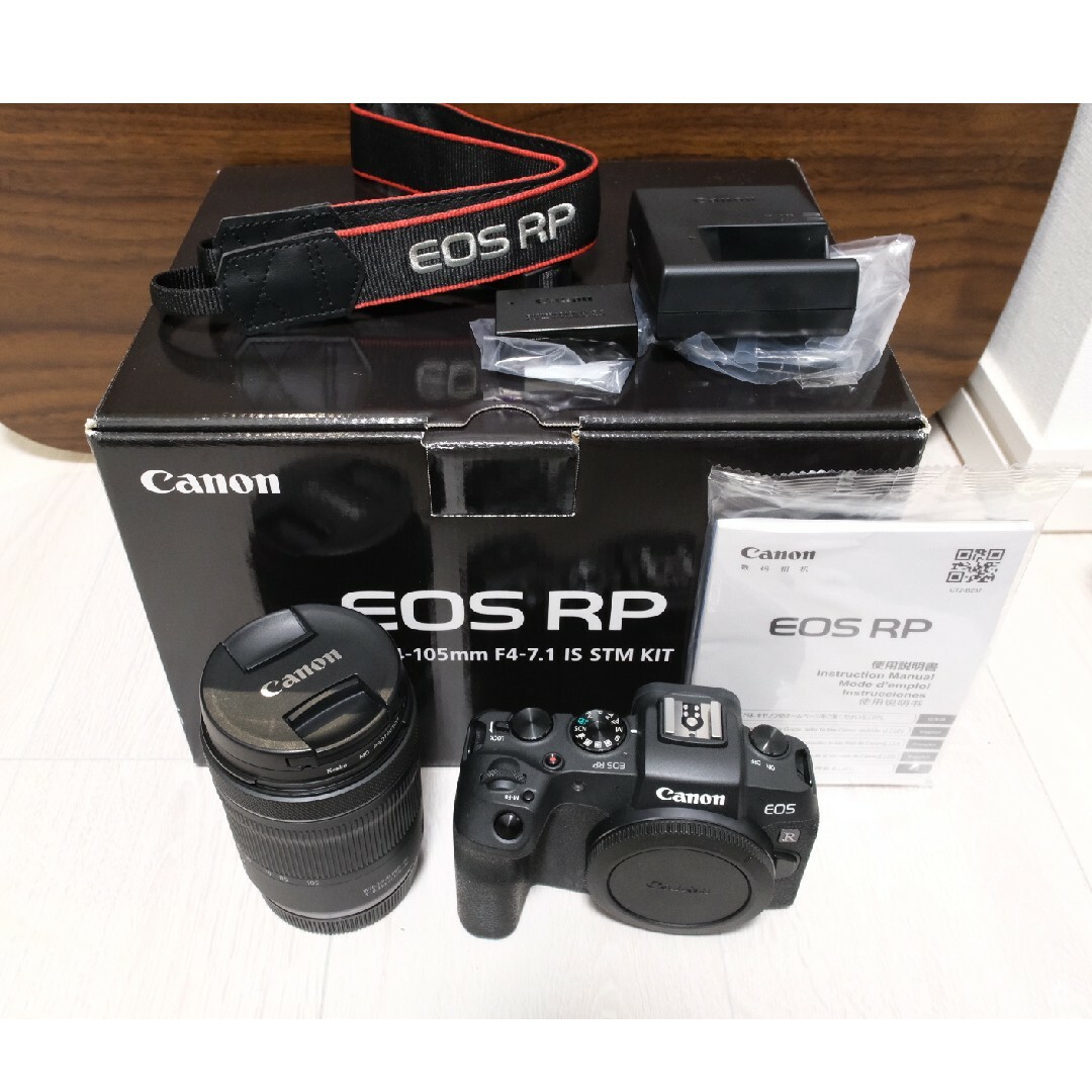 Canon(キヤノン)のキヤノン EOS RP・RF24-105 IS STM レンズキット(1セット) スマホ/家電/カメラのカメラ(ミラーレス一眼)の商品写真