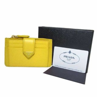 プラダ(PRADA)の【新品】プラダ カードケース 1MC038 PRADA サフィアーノ タブ トライアングル カード入れ SAFFIANO TAB アウトレット レディース(名刺入れ/定期入れ)