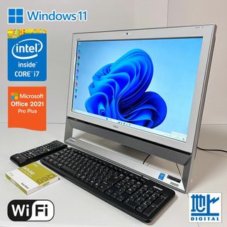 エヌイーシー(NEC)のNEC Lavie All-in-one Core-i7 Win11 新品SSD(デスクトップ型PC)