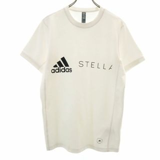 アディダス(adidas)のアディダス ステラマッカトニー コラボ 半袖 Tシャツ M ホワイト adidas レディース 古着 【240415】 メール便可(Tシャツ(半袖/袖なし))