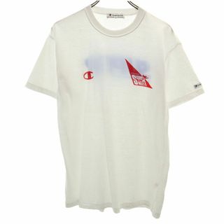 Champion - チャンピオン 日本製 半袖 Tシャツ XO ホワイト Champion メンズ 古着 【240415】 メール便可