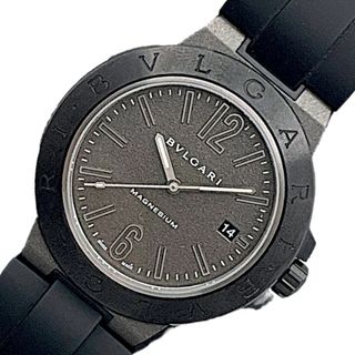 ブルガリ(BVLGARI)の　ブルガリ BVLGARI ディアゴノ マグネシウム DG41SMC グレー×ブラック マグネシウム×セラミック メンズ 腕時計(その他)