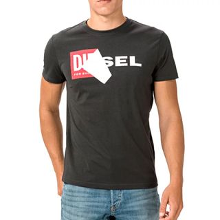 ディーゼル(DIESEL)のDIESEL Tシャツ XXL T DIEGO QA T-SHIRT グレー(Tシャツ/カットソー(半袖/袖なし))