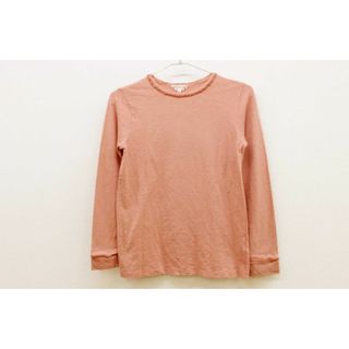 ボンポワン(Bonpoint)の【春物 新入荷!】▼ボンポワン/BONPOINT▼158cm(14)  長袖Tシャツ/長袖カットソー/ロンT 赤系 【中古】 子供 キッズ kids ジュニア 女の子 tops 春秋 204042(Tシャツ/カットソー)