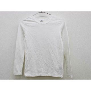 ボンポワン(Bonpoint)の【春物 新入荷!】▼ボンポワン/BONPOINT▼152cm(12)  長袖Tシャツ/長袖カットソー/ロンT 白 【中古】 子供 キッズ kids ジュニア 女の子 tops 春秋 204042(Tシャツ/カットソー)