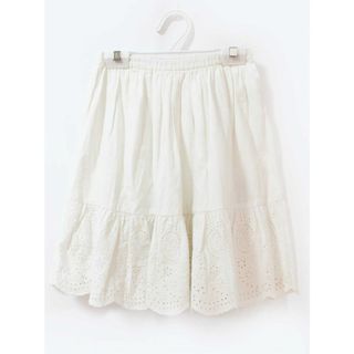 ボンポワン(Bonpoint)の【春夏物 新入荷!】[ボンポワン/BONPOINT]96cm スカート 白【中古】子供服 キッズ kids 女の子 春夏 bottoms 904042(スカート)