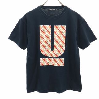 アンダーカバー(UNDERCOVER)のアンダーカバー 半袖 Tシャツ XS ネイビー UNDERCOVER メンズ 古着 【240415】 メール便可(Tシャツ/カットソー(半袖/袖なし))