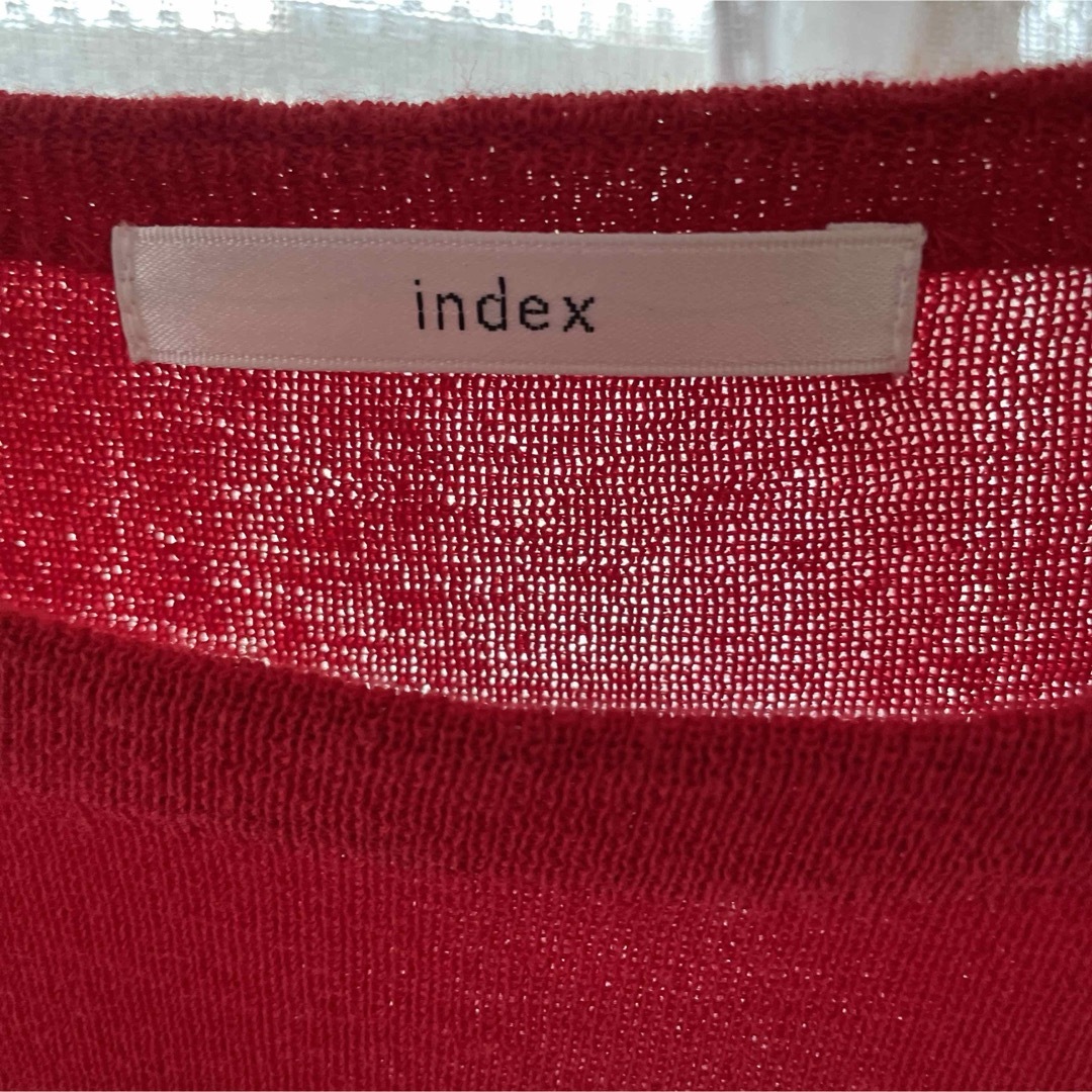 INDEX(インデックス)のindex ニット レディースのトップス(ニット/セーター)の商品写真