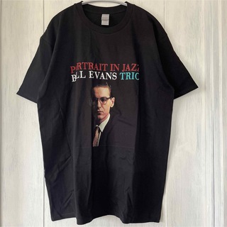 ギルタン(GILDAN)のBILL EVANS  TRIO / Tシャツ/ XL ブラック　新品未使用(Tシャツ/カットソー(半袖/袖なし))