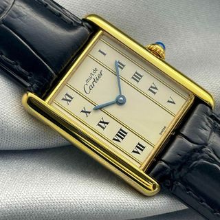 Cartier - T658 カルティエ ヴェルメイユ マストタンクLM 1920文字盤 クォーツ