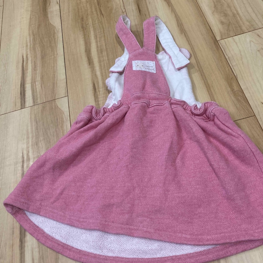 coeur a coeur(クーラクール)のクーラクールワンピース90 キッズ/ベビー/マタニティのキッズ服女の子用(90cm~)(ワンピース)の商品写真