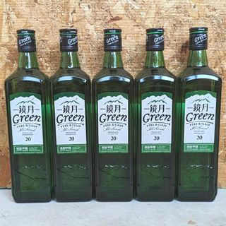 キョウゲツ(鏡月)の焼酎　鏡月 GREEN PURE ＆ CLEAN 700ml 20%　5本セット(焼酎)