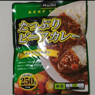 ハチショクヒン(ハチ食品)のハチ食品 たっぷりビーフカレー 中辛 × 1個(レトルト食品)