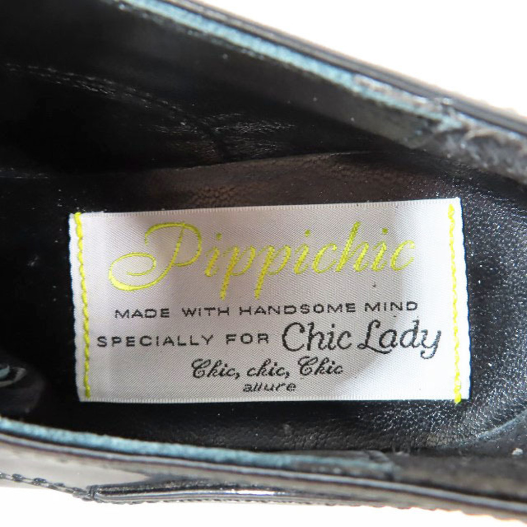 ピッピシック PIPPICHIC 厚底ドレスシューズ シャークソール レザー 靴 レディースの靴/シューズ(その他)の商品写真