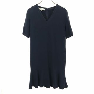 ステラマッカートニー(Stella McCartney)のステラマッカートニー 半袖 ワンピース 36 ブラック系 Stella McCartney バックジップ レディース 古着 【240415】(その他)