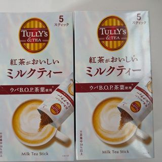 TULLY'S COFFEE - 伊藤園 タリーズ スティック ミルクティー インスタント 粉末(5本入)２箱