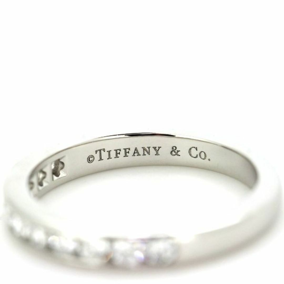 Tiffany & Co.(ティファニー)のティファニー ハーフサークル ダイヤモンド リング 11P 11号強 3.15mm Pt950 レディースのアクセサリー(リング(指輪))の商品写真