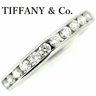 Tiffany & Co. - ティファニー ハーフサークル ダイヤモンド リング 11P 11号強 3.15mm Pt950