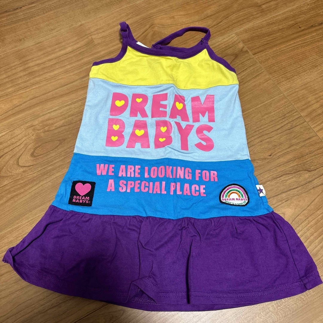 Branshes(ブランシェス)のDREAM BABYS Branshes HusHusH チュニック ワンピース キッズ/ベビー/マタニティのキッズ服女の子用(90cm~)(ワンピース)の商品写真