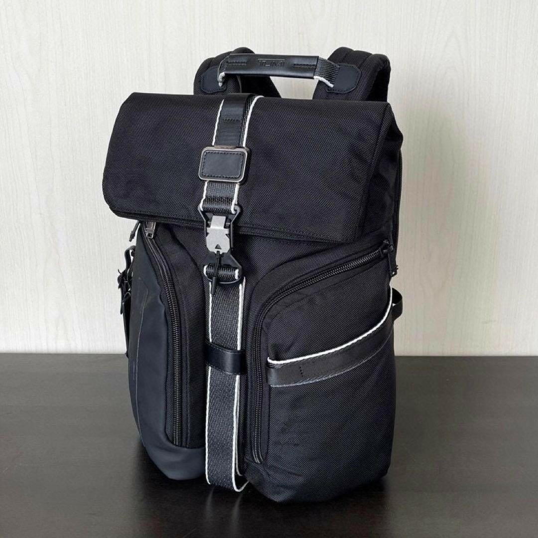 TUMI(トゥミ)のTUMI 「ロジスティック」ALPHA BRAVO232759リュックサック 黒 メンズのバッグ(バッグパック/リュック)の商品写真