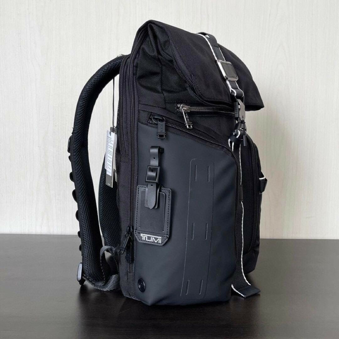 TUMI(トゥミ)のTUMI 「ロジスティック」ALPHA BRAVO232759リュックサック 黒 メンズのバッグ(バッグパック/リュック)の商品写真