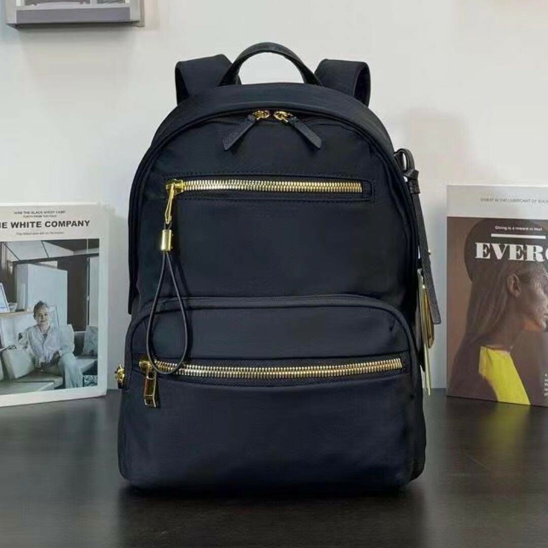 TUMI(トゥミ)の新品 TUMI Voyageurレディースバックパック196603ブラック メンズのバッグ(バッグパック/リュック)の商品写真