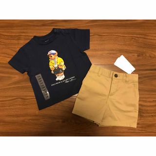 Ralph Lauren - 新品　ポロベア　Tシャツ　80  ラルフローレン　パンツ　80  ハーフパンツ