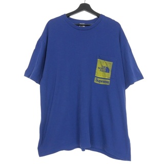 シュプリーム(Supreme)のSUPREME×THE NORTH FACE プリンテッド ポケットTシャツ(Tシャツ/カットソー(半袖/袖なし))