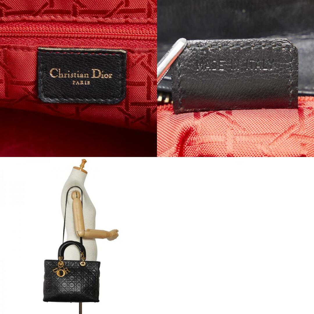 Dior(ディオール)のディオール カナージュ レディディオール ショルダーバッグ ハンドバッグ 2WAY レザー レディース Dior 【1-0136154】 レディースのバッグ(ショルダーバッグ)の商品写真