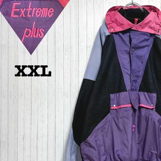 Extreme plus　スノージャケット　フリース　ビッグシルエット　XXL(その他)