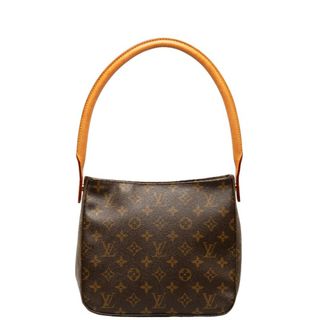 ルイヴィトン(LOUIS VUITTON)のルイ ヴィトン モノグラム ルーピングMM ショルダーバッグ ハンドバッグ M51146 PVC レディース LOUIS VUITTON 【228-46590】(ショルダーバッグ)