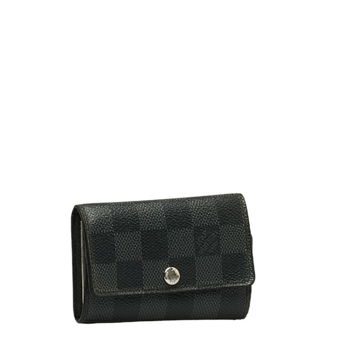 LOUIS VUITTON(ルイヴィトン)のルイ ヴィトン ダミエ グラフィット ミュルティクレ6 キーケース N62662 PVC メンズ LOUIS VUITTON 【228-46647】 レディースのファッション小物(キーケース)の商品写真