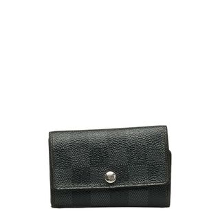 ルイヴィトン(LOUIS VUITTON)のルイ ヴィトン ダミエ グラフィット ミュルティクレ6 キーケース N62662 PVC メンズ LOUIS VUITTON 【228-46647】(キーケース)