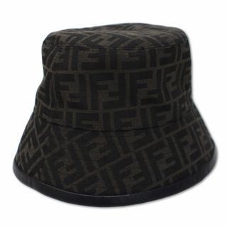 フェンディ(FENDI)のフェンディ FENDI ズッカ柄 バケットハット 帽子 S(58cm)(その他)