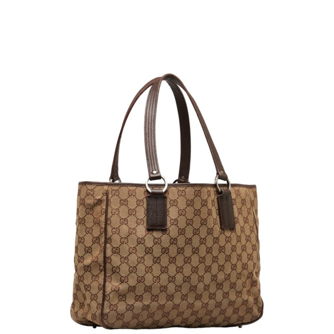 Gucci(グッチ)のグッチ GGキャンバス ハンドバッグ ショルダーバッグ 113017 キャンバス レディース GUCCI 【1-0146686】 レディースのバッグ(トートバッグ)の商品写真