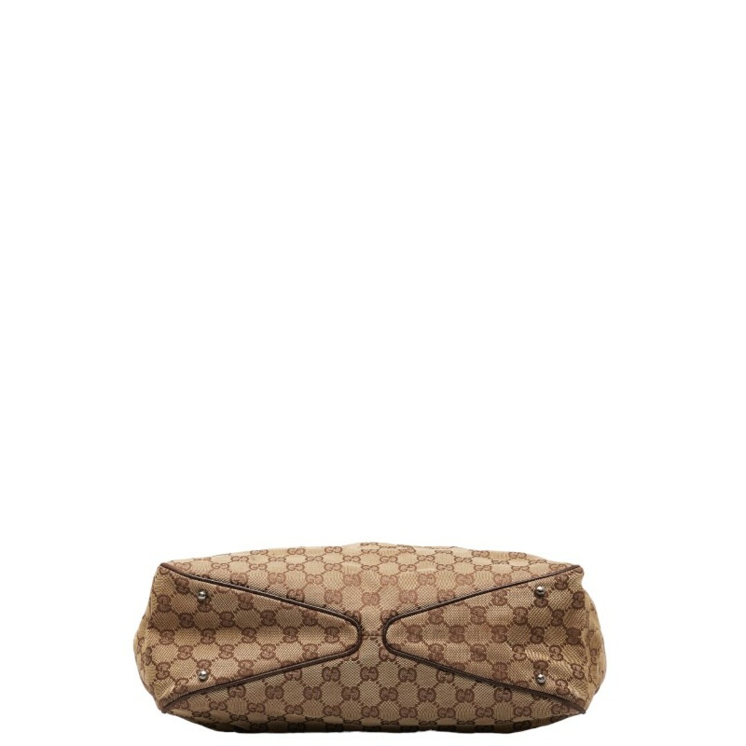 Gucci(グッチ)のグッチ GGキャンバス ハンドバッグ ショルダーバッグ 113017 キャンバス レディース GUCCI 【1-0146686】 レディースのバッグ(トートバッグ)の商品写真