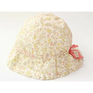 ボンポワン(Bonpoint)の【春物 新入荷!】◇ボンポワン/BONPOINT◇46cm ハット/帽子 クリーム系 ピクニック 日よけ 熱中症対策【中古】子供 キッズ kids ベビー baby 女の子 春夏 bagetc 613042(帽子)