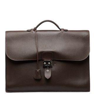 エルメス(Hermes)のエルメス サックア デペッシュ38 ビジネスバッグ ブリーフケース トゴ メンズ HERMES 【230-46762】(ビジネスバッグ)