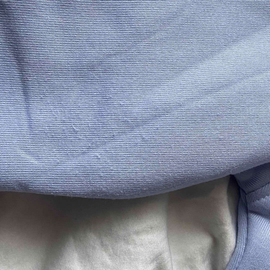 DIESEL風 パーカー 水色 ブルー メンズのトップス(パーカー)の商品写真
