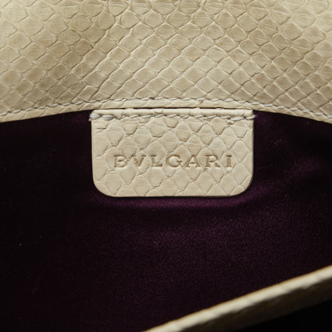 BVLGARI(ブルガリ)のブルガリ チクラディ クラッチバッグ セカンドバッグ パイソン レディース BVLGARI 【230-46773】 レディースのバッグ(クラッチバッグ)の商品写真