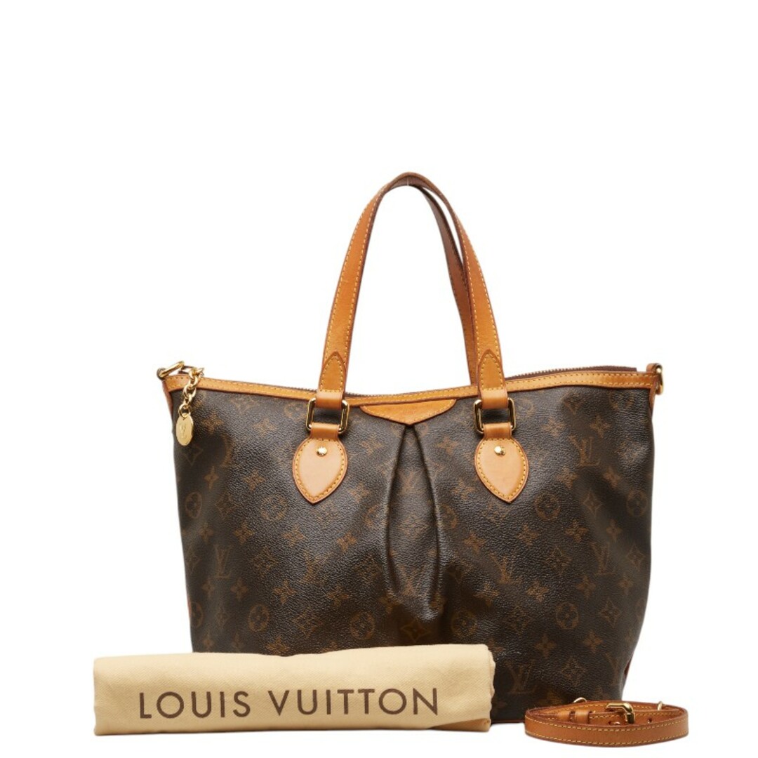 LOUIS VUITTON(ルイヴィトン)のルイ ヴィトン モノグラム パレルモPM ハンドバッグ ショルダーバッグ 2WAY M40145 PVC レディース LOUIS VUITTON 【1-0146831】 レディースのバッグ(ハンドバッグ)の商品写真