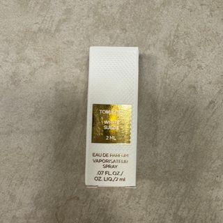 トムフォードビューティ(TOM FORD BEAUTY)のトムフォード　ホワイトスエードオードパルファム　2ml(サンプル/トライアルキット)