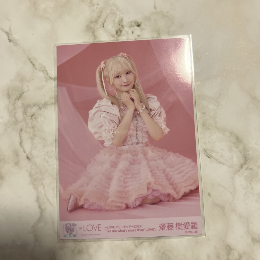 ＝LOVE イコラブ 齋藤樹愛羅セット エンタメ/ホビーのタレントグッズ(アイドルグッズ)の商品写真