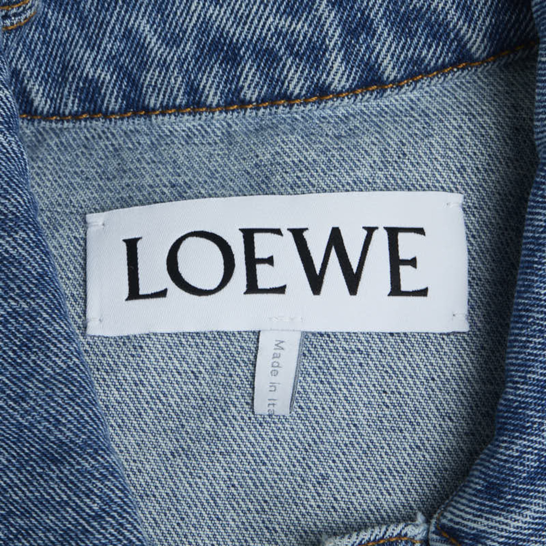 LOEWE(ロエベ)の美品 ロエベ アナグラム デニムジャケット サイズ：32 S359Y50X23 デニム レディース LOEWE 【1-0146874】 レディースのジャケット/アウター(その他)の商品写真