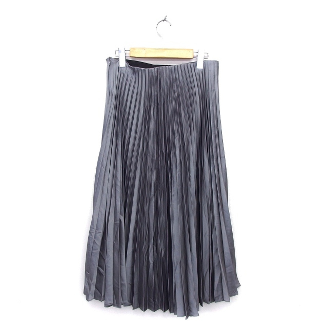 ZARA(ザラ)のザラ タグ付き スカート プリーツ フレア ロング マキシ丈 ゆったり L  レディースのスカート(ロングスカート)の商品写真