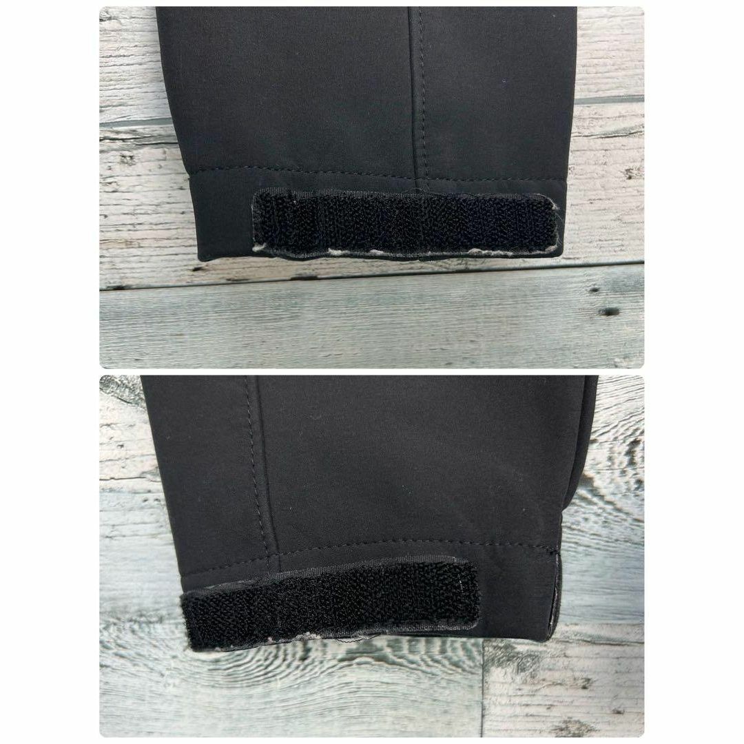 THE NORTH FACE(ザノースフェイス)のノースフェイス 刺繍ロゴ ブルゾンジャケット ブラック メンズL メンズのジャケット/アウター(ブルゾン)の商品写真