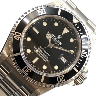 ロレックス(ROLEX)の　ロレックス ROLEX シードゥエラー 16600 ブラック ステンレススチール SS メンズ 腕時計(その他)